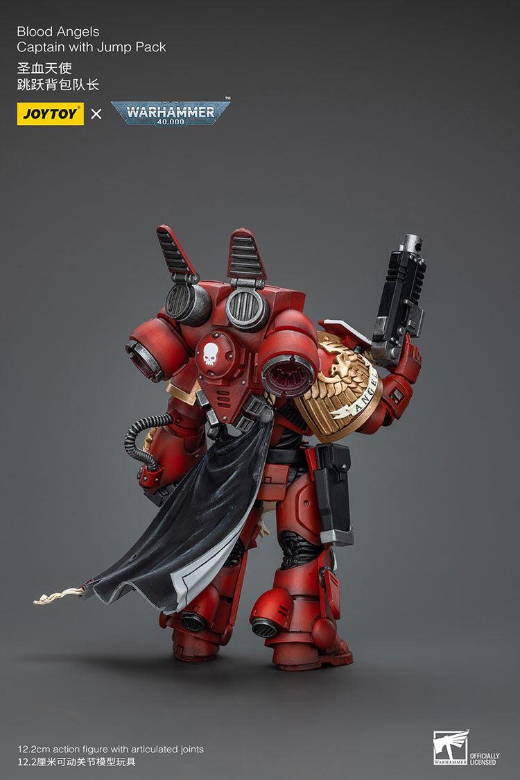 Joytoy 1/18 Warhammer 40K Blood Angels - Captain With Jump Pack