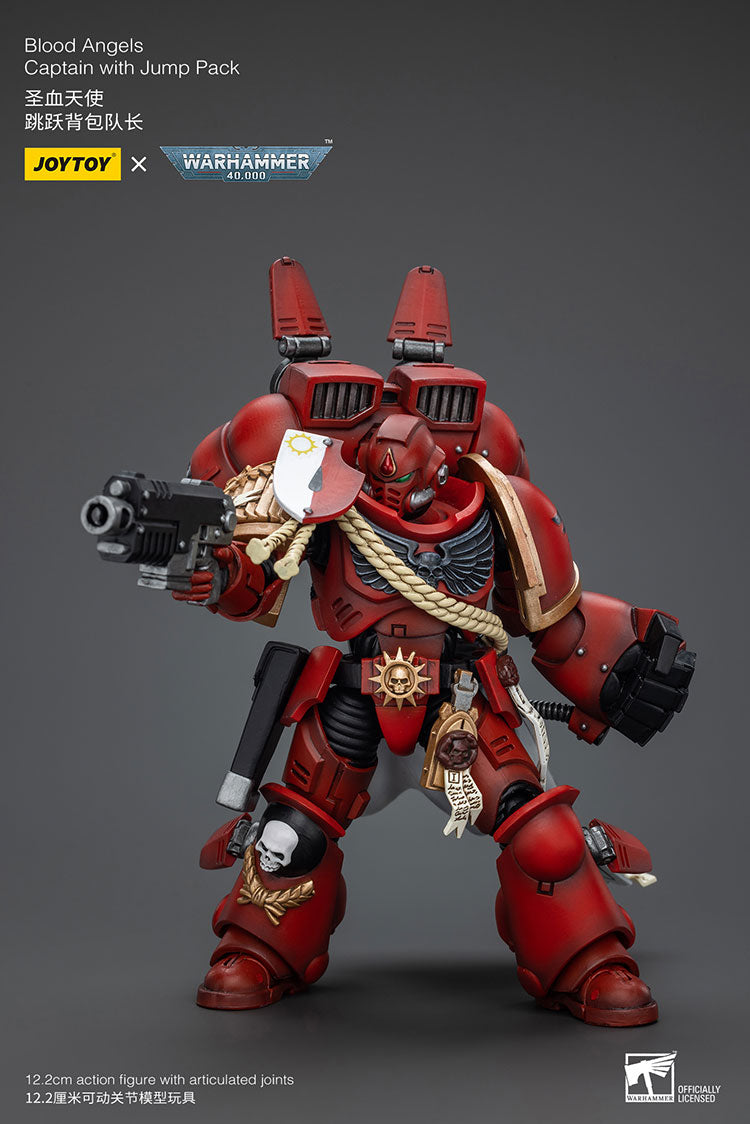 Joytoy 1/18 Warhammer 40K Blood Angels - Captain With Jump Pack