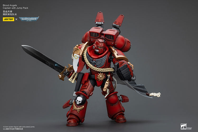 Joytoy 1/18 Warhammer 40K Blood Angels - Captain With Jump Pack