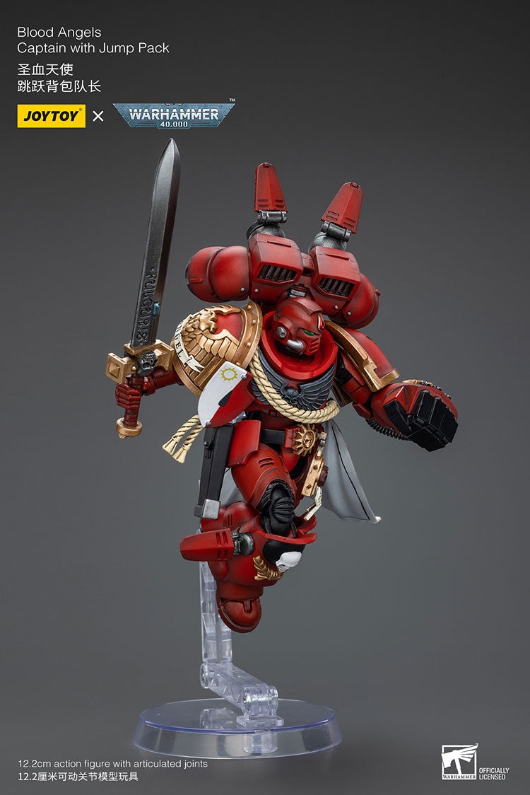 Joytoy 1/18 Warhammer 40K Blood Angels - Captain With Jump Pack