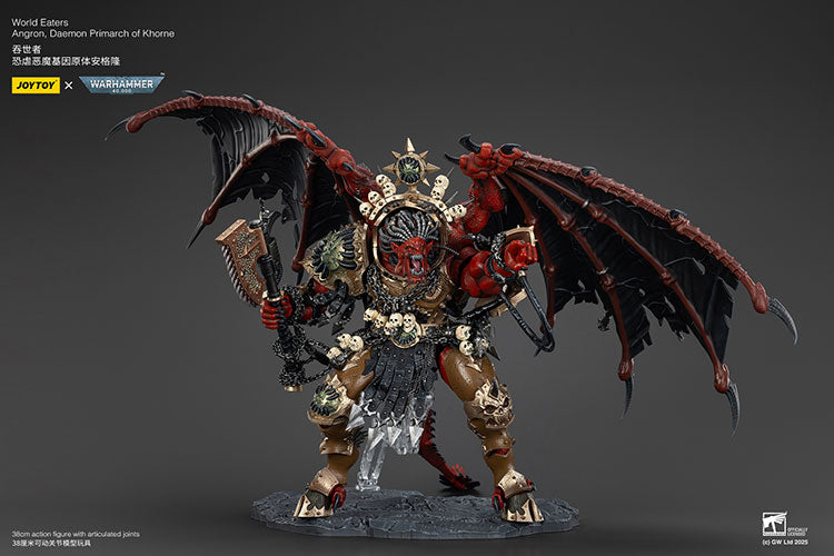 Joytoy 1/18 Warhammer 40k World Eaters - Angron Daemon Primarch of Khorne