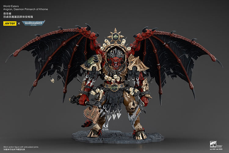 Joytoy 1/18 Warhammer 40k World Eaters - Angron Daemon Primarch of Khorne