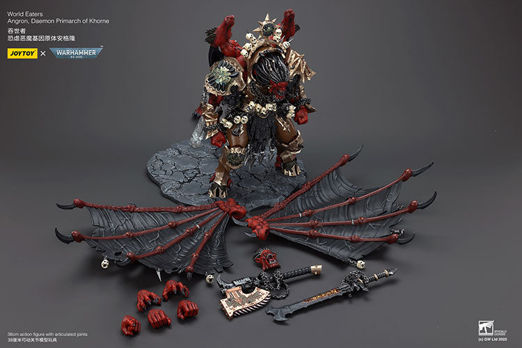 Joytoy 1/18 Warhammer 40k World Eaters - Angron Daemon Primarch of Khorne