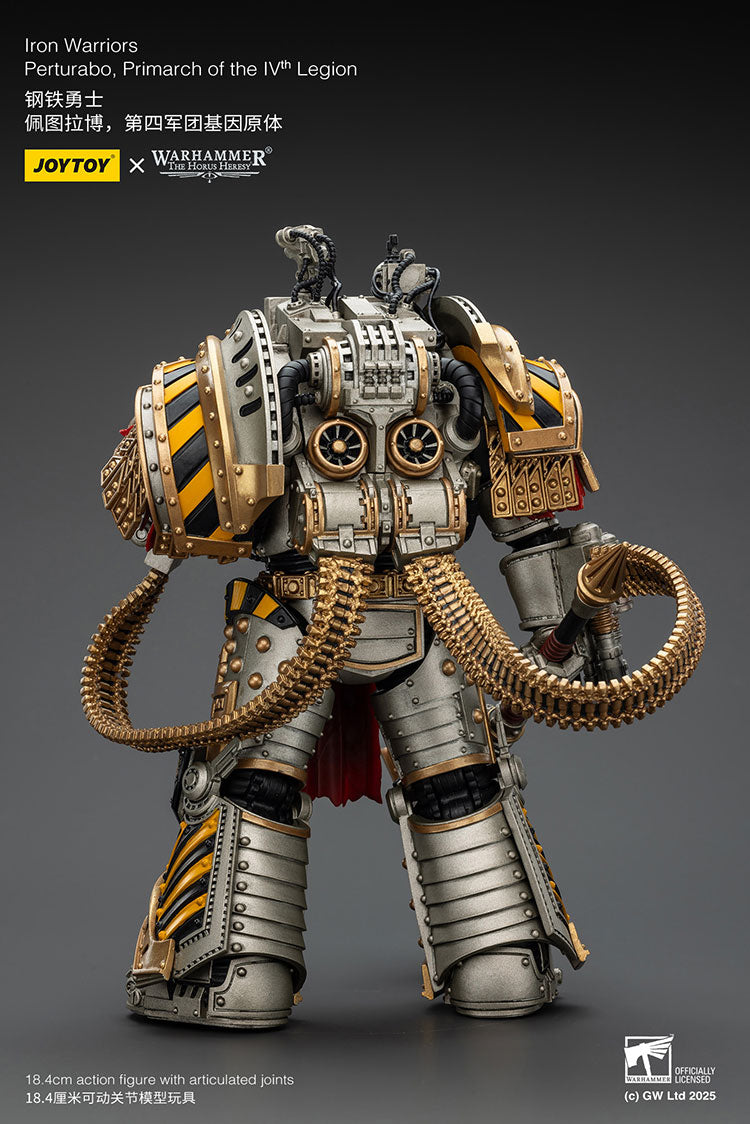 Joytoy 1/18 Warhammer The Horus Heresy Iron Warriors - Perturabo Primarch of the IVth Legion