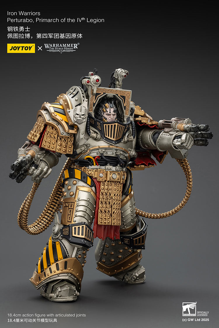 Joytoy 1/18 Warhammer The Horus Heresy Iron Warriors - Perturabo Primarch of the IVth Legion