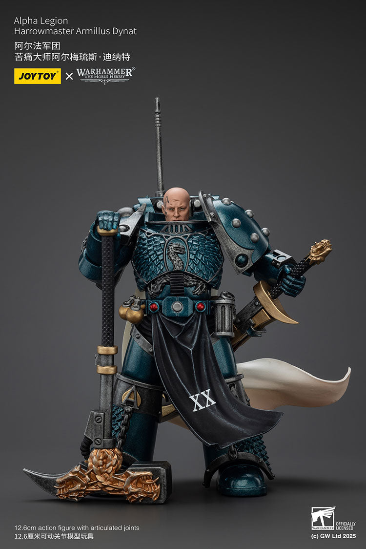 Joytoy 1/18 Warhammer The Horus Heresy Alpha Legion Harrowmaster Armillus Dynat