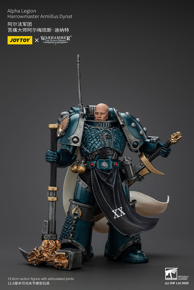 Joytoy 1/18 Warhammer The Horus Heresy Alpha Legion Harrowmaster Armillus Dynat