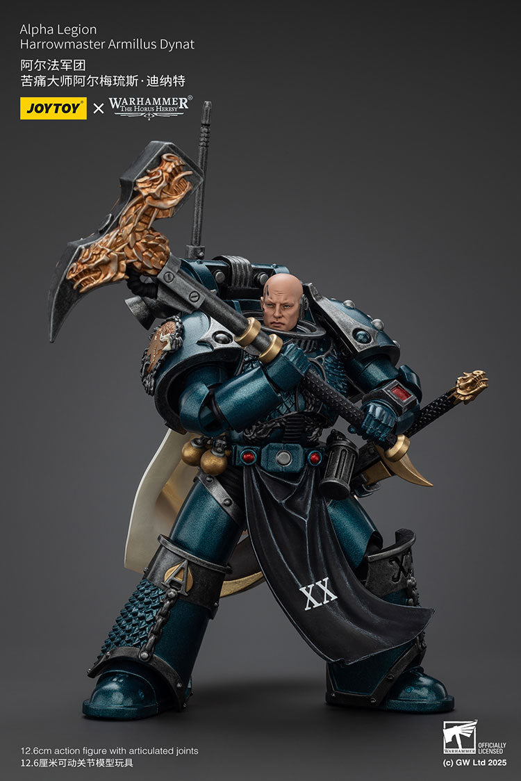 Joytoy 1/18 Warhammer The Horus Heresy Alpha Legion Harrowmaster Armillus Dynat