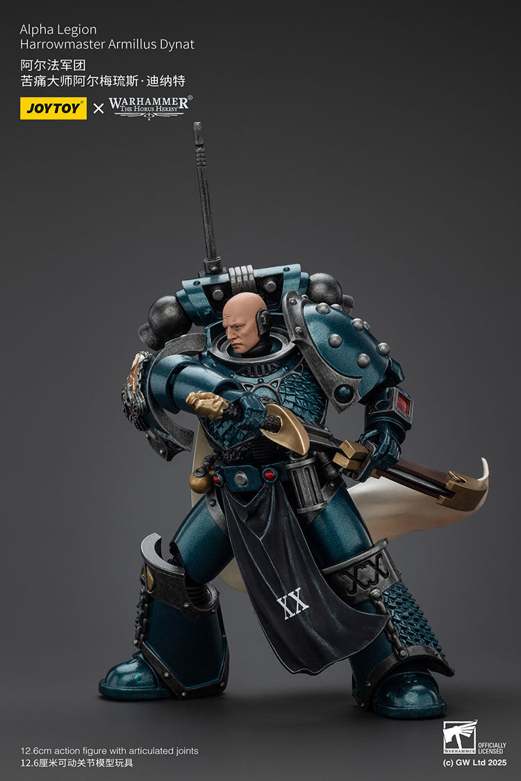 Joytoy 1/18 Warhammer The Horus Heresy Alpha Legion Harrowmaster Armillus Dynat