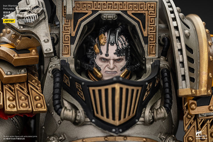 Joytoy 1/18 Warhammer The Horus Heresy Iron Warriors - Perturabo Primarch of the IVth Legion