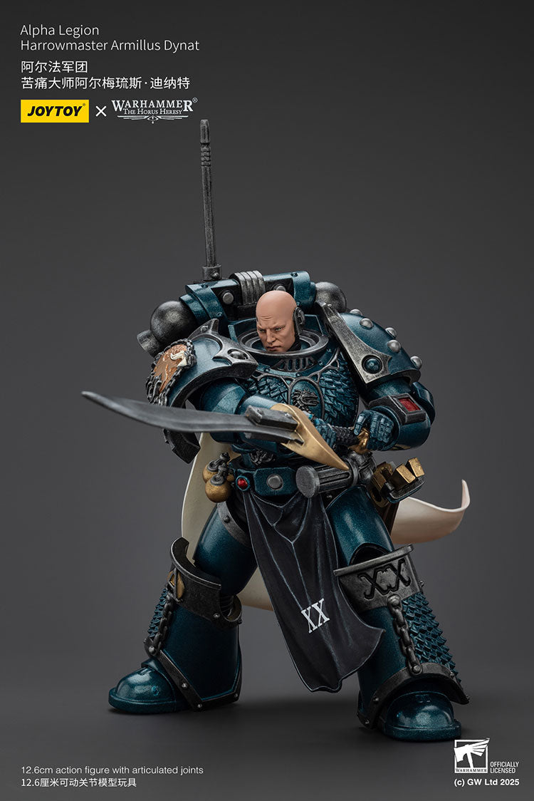 Joytoy 1/18 Warhammer The Horus Heresy Alpha Legion Harrowmaster Armillus Dynat