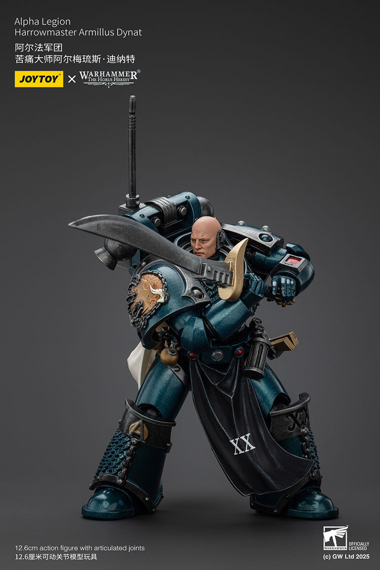 Joytoy 1/18 Warhammer The Horus Heresy Alpha Legion Harrowmaster Armillus Dynat