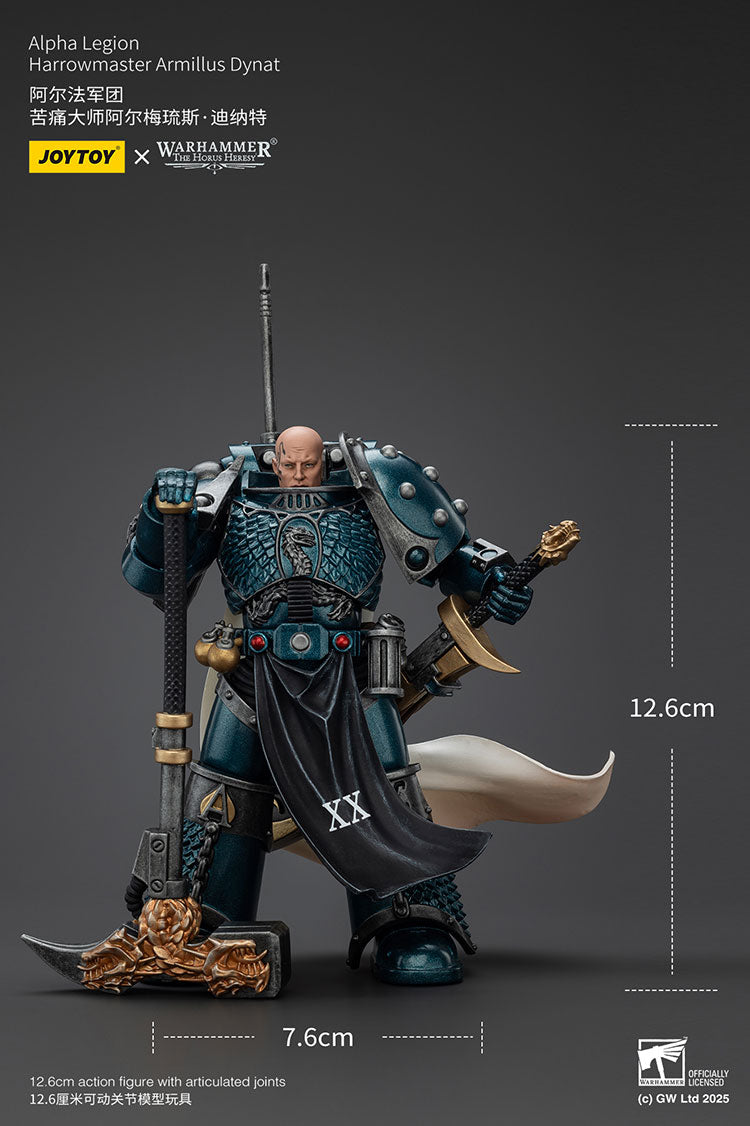 Joytoy 1/18 Warhammer The Horus Heresy Alpha Legion Harrowmaster Armillus Dynat
