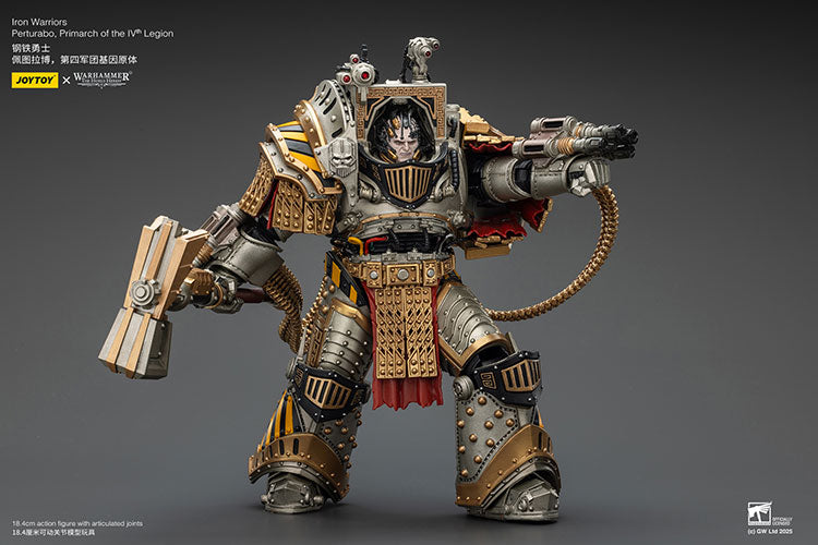 Joytoy 1/18 Warhammer The Horus Heresy Iron Warriors - Perturabo Primarch of the IVth Legion