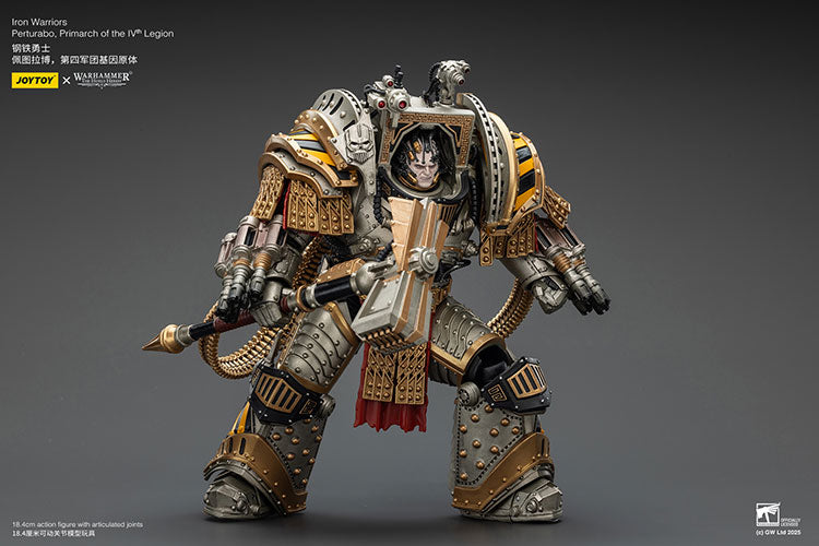 Joytoy 1/18 Warhammer The Horus Heresy Iron Warriors - Perturabo Primarch of the IVth Legion