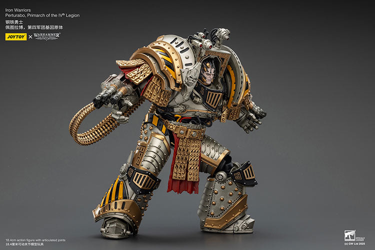 Joytoy 1/18 Warhammer The Horus Heresy Iron Warriors - Perturabo Primarch of the IVth Legion
