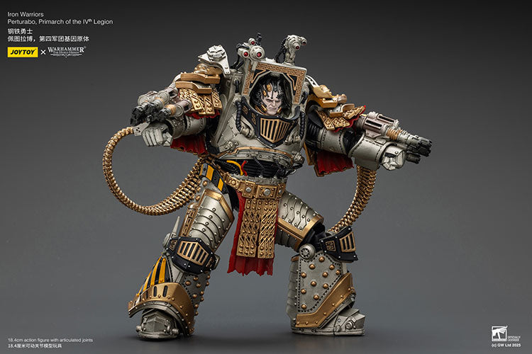 Joytoy 1/18 Warhammer The Horus Heresy Iron Warriors - Perturabo Primarch of the IVth Legion