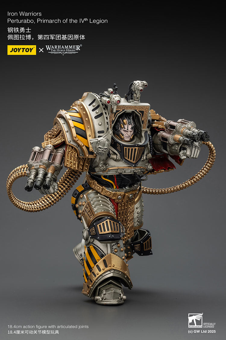 Joytoy 1/18 Warhammer The Horus Heresy Iron Warriors - Perturabo Primarch of the IVth Legion