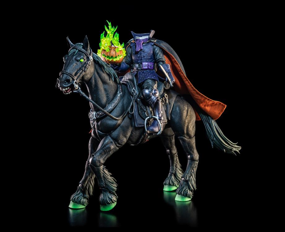 Four Horsemen Mythic Legions Figura Obscura - Headless Horseman (Spectral Green Ver.)