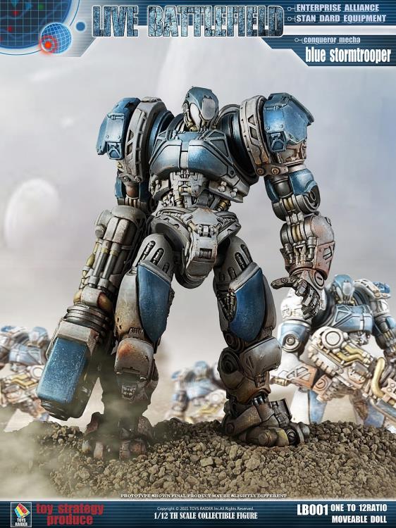 Toys Raider 1/12 Live Battlefield Conqueror Mecha Three Aircraft Formation