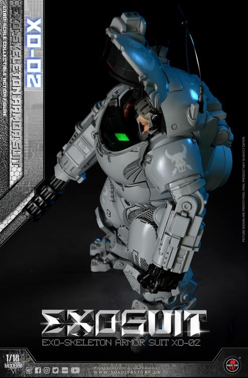 Soldier Story 1/18 EXO - XO-02 Skeleton Armor Suit