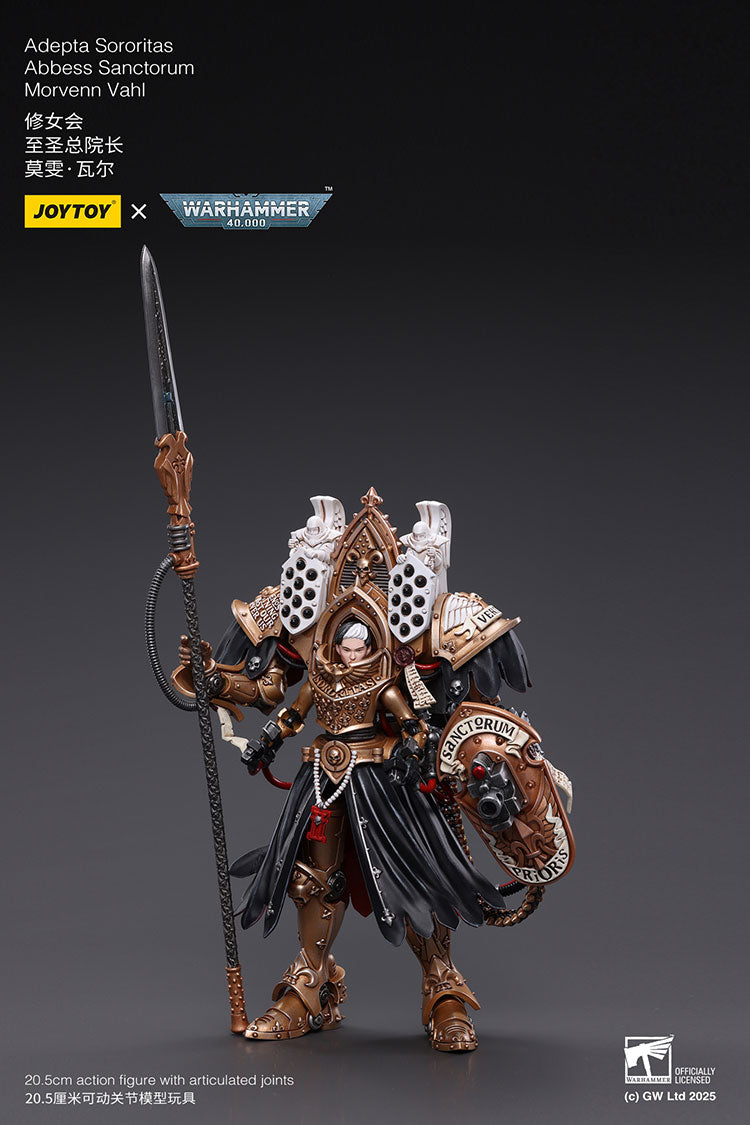 Joytoy 1/18 Warhammer 40K Adepta Sororitas Abbess Sanctorum Morvenn Vahl