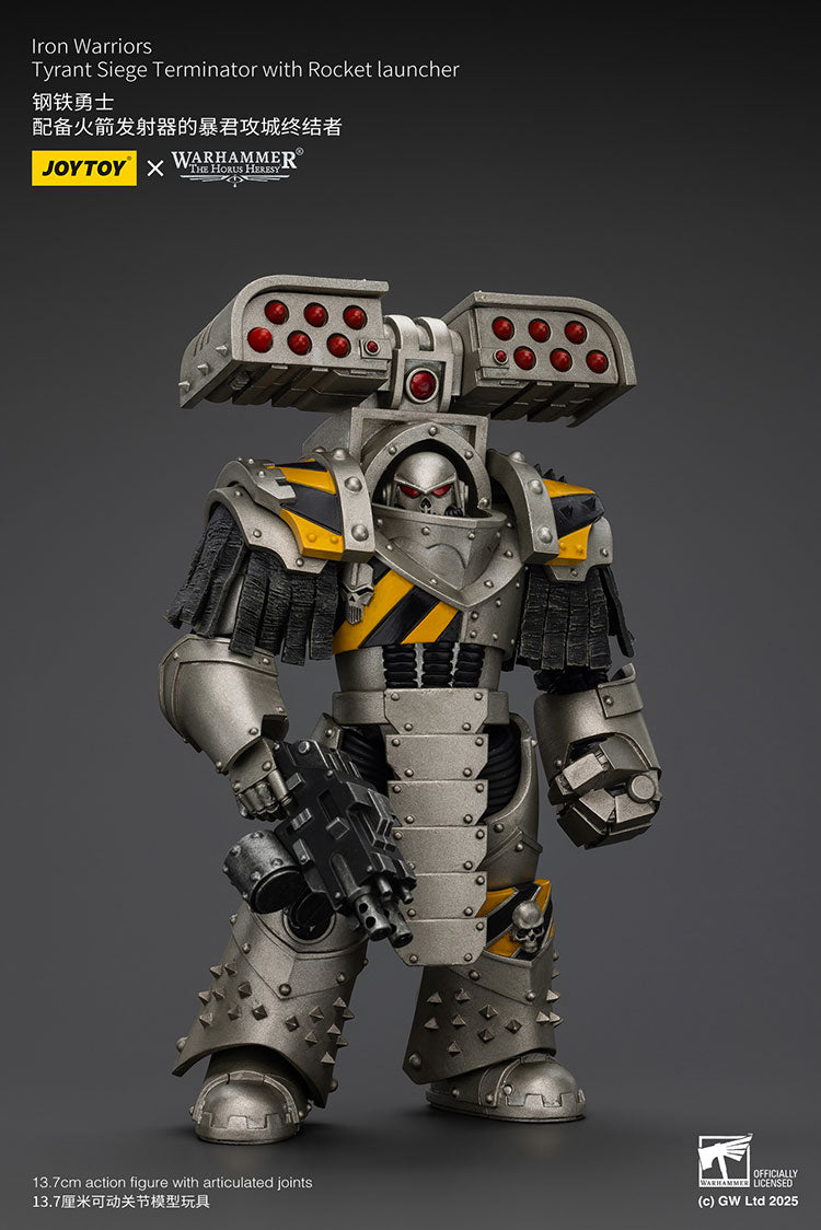 Joytoy 1/18 Warhammer The Horus Heresy lron Warriors - Tyrant Siege Terminator with Rocket Launcher