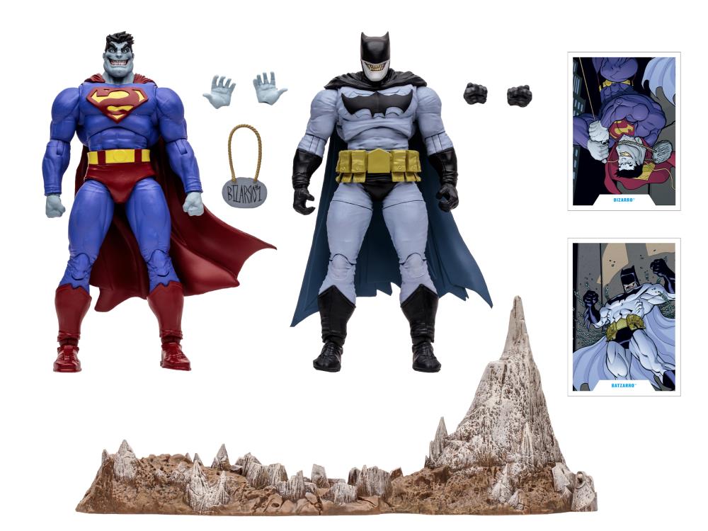 McFarlane Toys DC - Bizarro Vs Batzarro