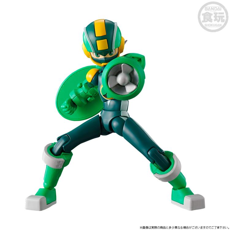 SMP Megaman Battle Network Heat Guts and Wood Shield Set [Model Kit]