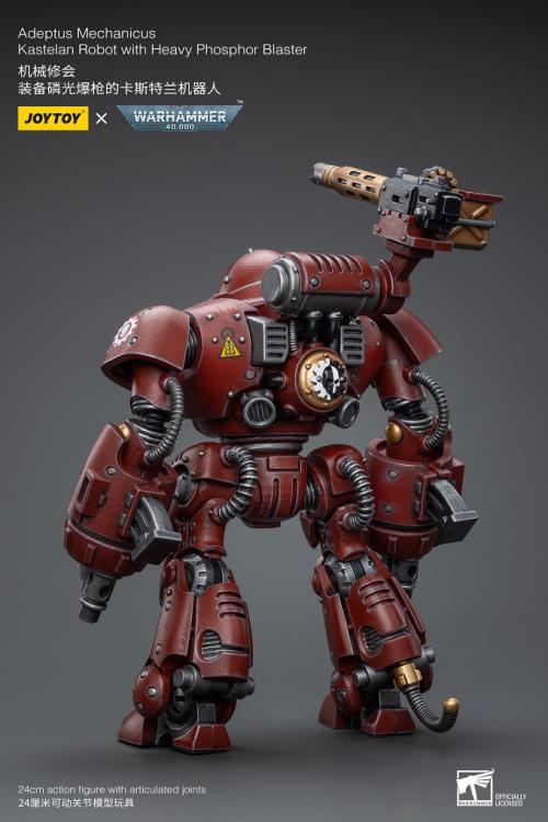 Joytoy 1/18 Warhammer 40K Adeptus Mechanicus Kastelan Robot with Heavy Phosphor Blaster