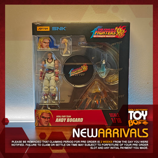 Joytoy 1/18 The King of Fighters '98 Ultimate Match Fatal Fury Team - Andy Bogard