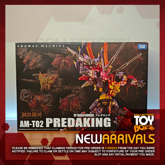 Takara Tomy Adamas Machina Transformers AM-T02 Predaking