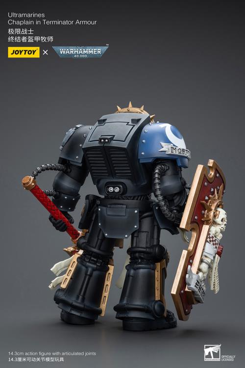Joytoy 1/18 Warhammer 40k Ultramarines - Chaplain in Terminator Armour