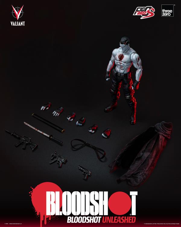Threezero Figzero S 1/12 Valiant Bloodshot Unleashed - Bloodshot