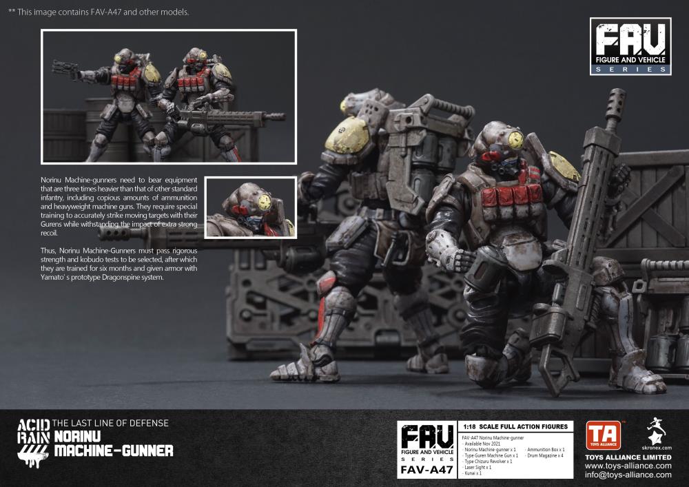 Acid Rain World FAV-A47 Norinu Machine-gunner