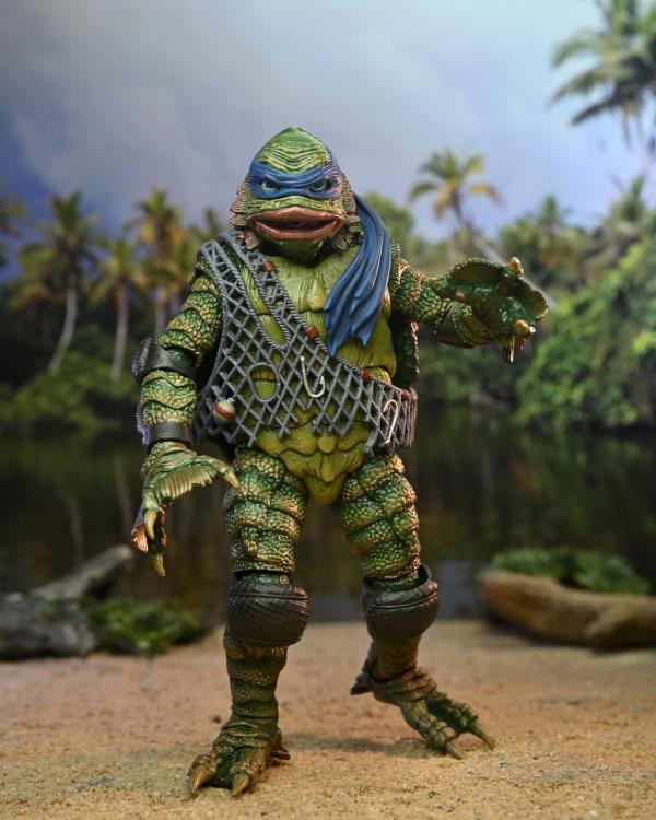 Neca Ultimate Universal Monsters x Teenage Mutant Ninja Turtles - Leonardo as the Creature