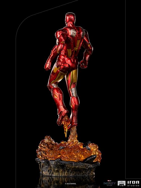 Iron Studios Art Scale 1/10 Marvel The Infinity Saga Iron Man Battle of NY