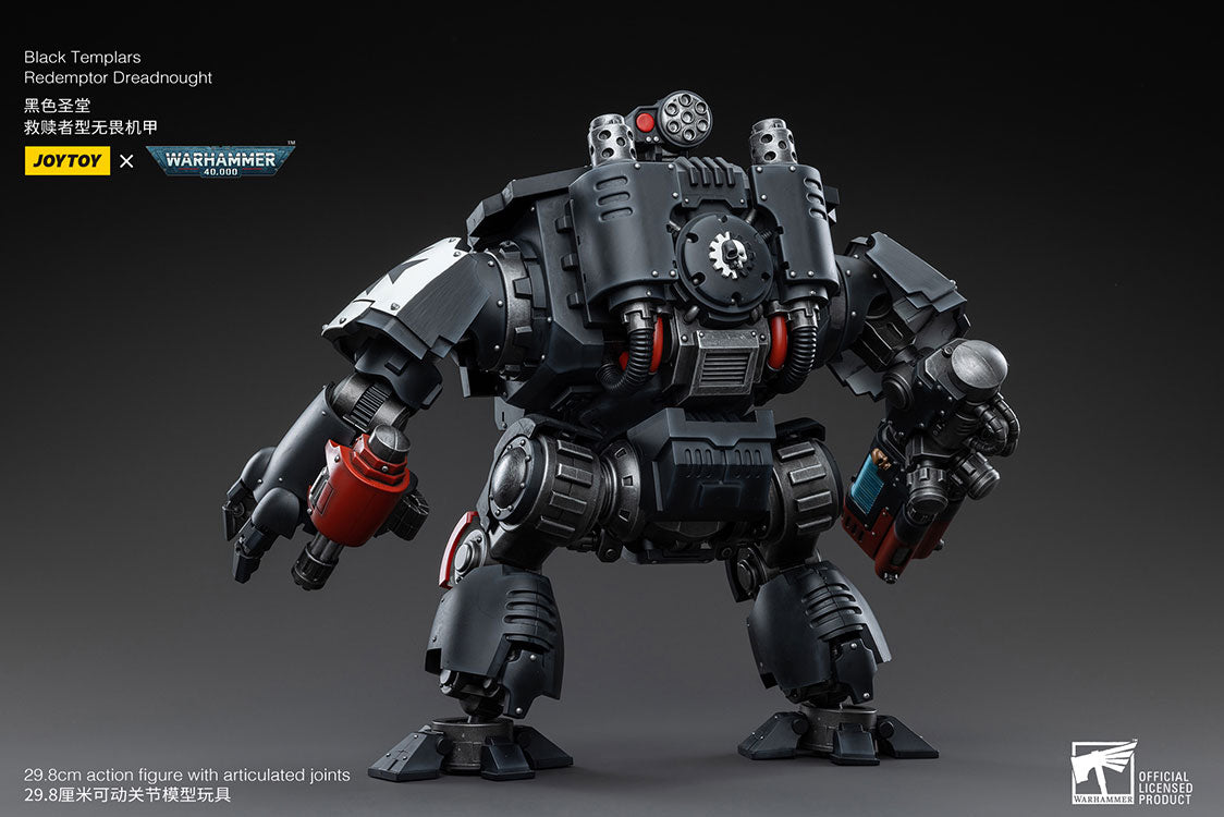 Joytoy 1/18 Warhammer 40K Black Templars - Redemptor Dreadnought (2025)