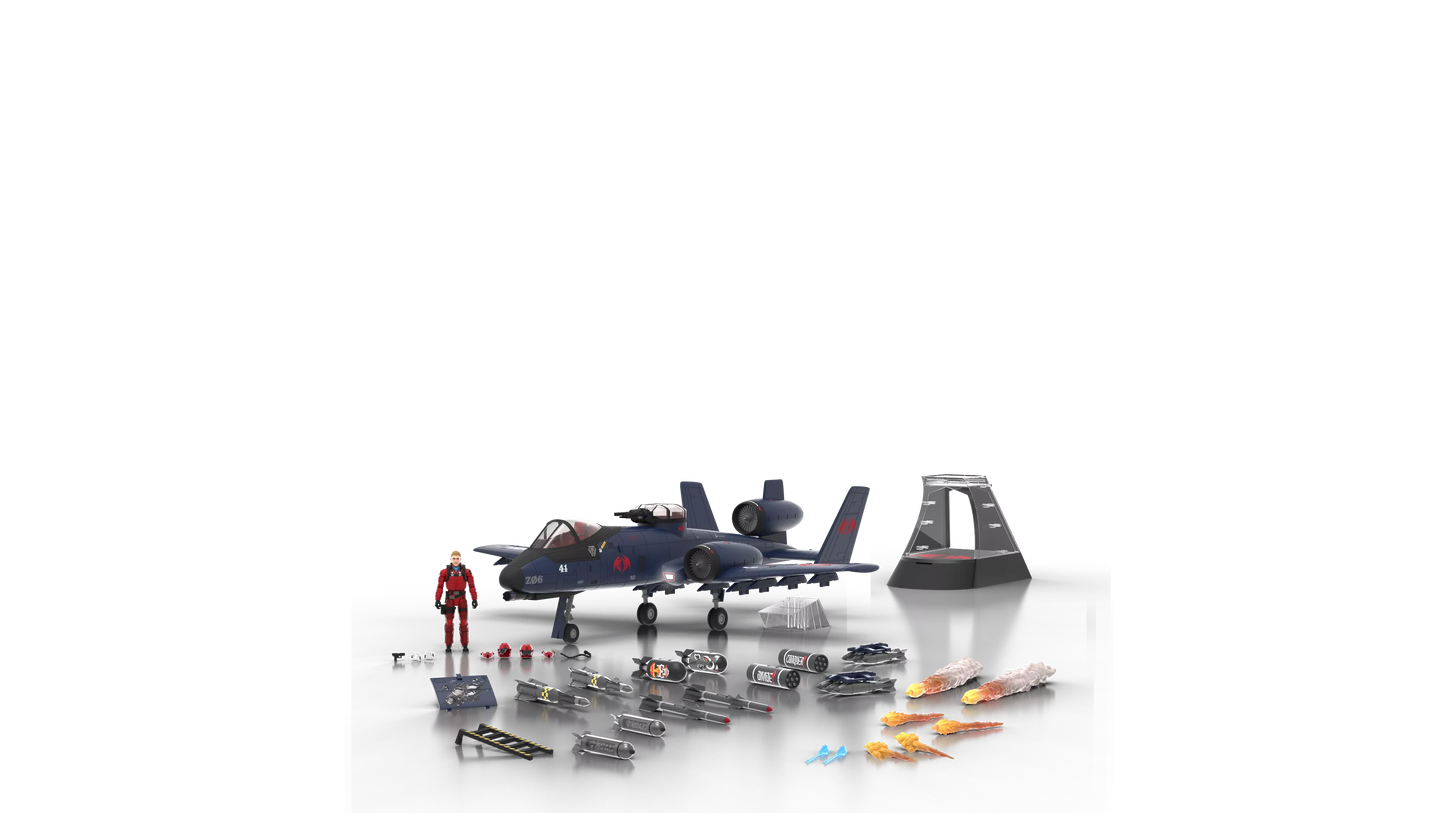 Haslab GI Joe Classified Series - Cobra Rattler Ground Attack Jet