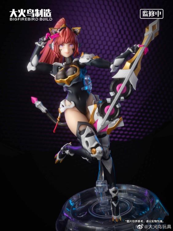Bigfirebird Build 1/9 Science Cat Lady Team 001 Sunflower