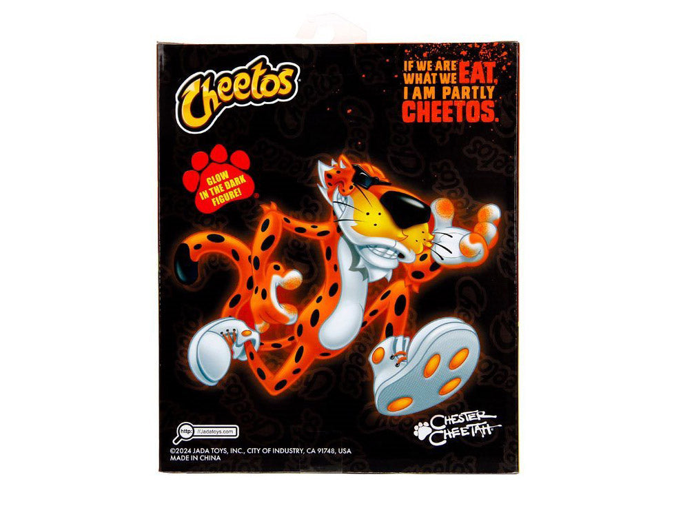 Jada Toys Cheetos Flamin' Hot Crunchy - Chester Cheetah (Glow in the Dark)