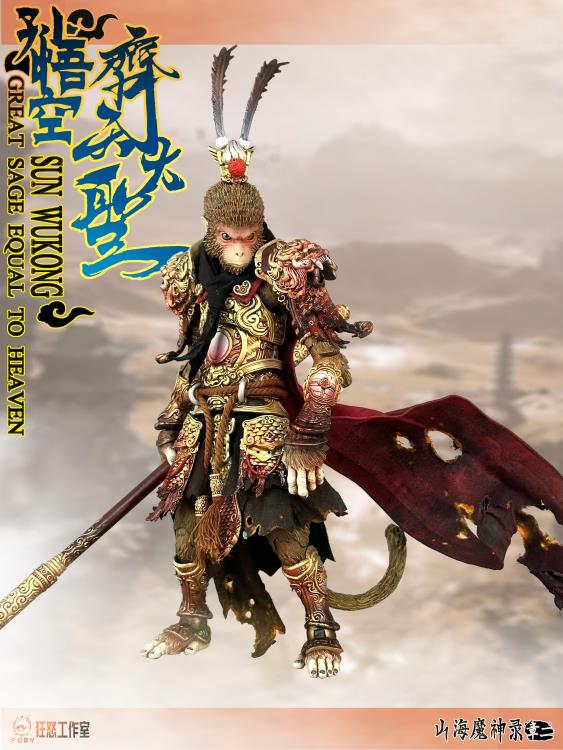 Fury Toys 1/12 Monkey King Sun Wukong (Battle Damaged)