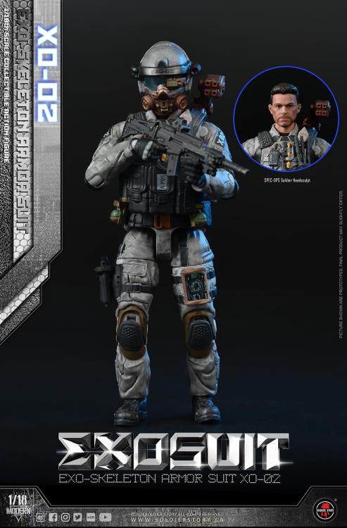 Soldier Story 1/18 EXO - XO-02 Skeleton Armor Suit