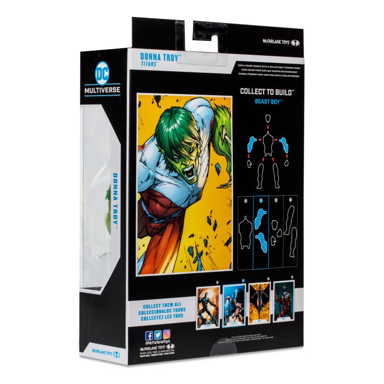 [BUNDLE] McFarlane Toys DC Multiverse Titans Set (Beast Boy Build-A) 5 Figures