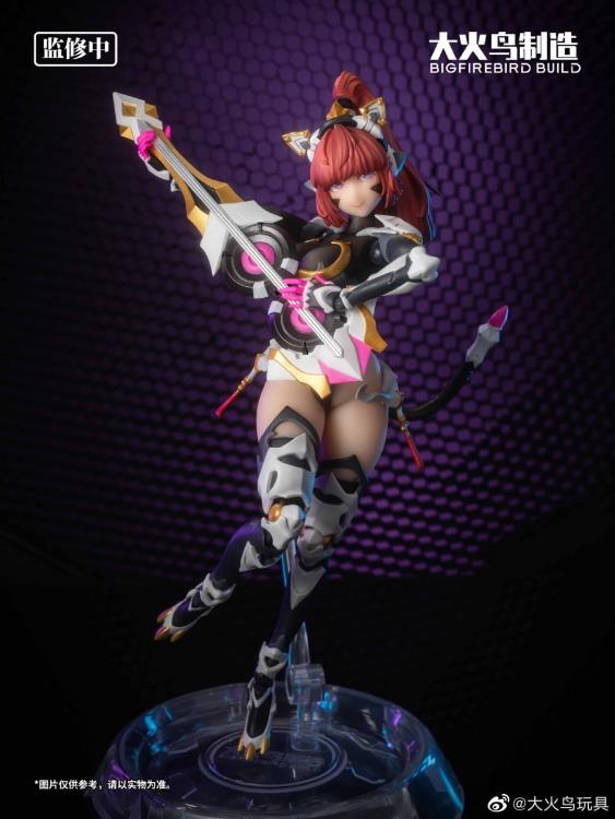 Bigfirebird Build 1/9 Science Cat Lady Team 001 Sunflower