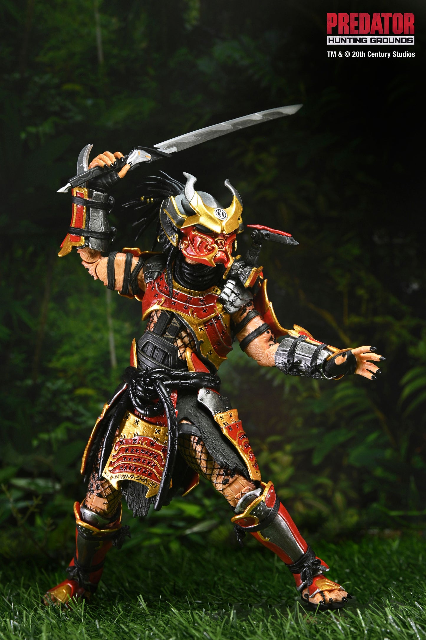 Neca Ultimate Predator Hunting Grounds - Samurai Predator [Box with Dent]