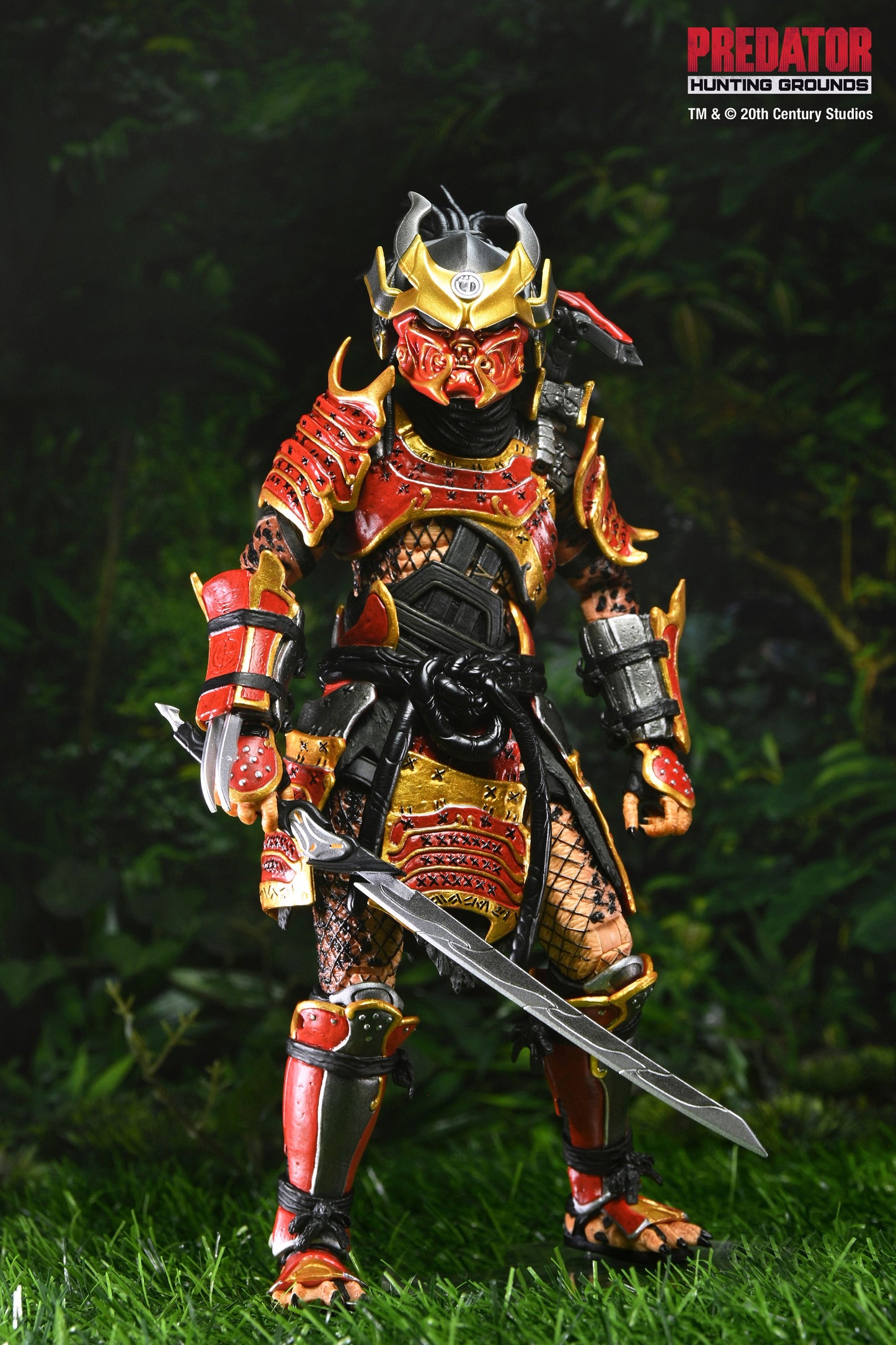 Neca Ultimate Predator Hunting Grounds - Samurai Predator [Box with Dent]