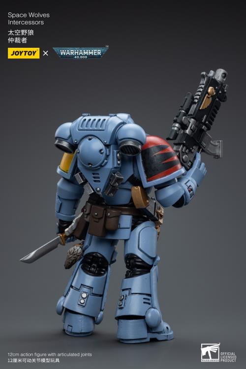 Joytoy 1/18 Warhammer 40K Space Wolves Intercessors with Bolt Rifle (2025)