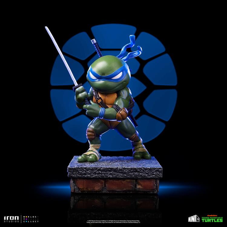 Iron Studios Mini Co Nickelodeon Teenage Mutant Ninja Turtles (Michelangelo, Leonardo, Donatello, Raphael) [SDCC PX]