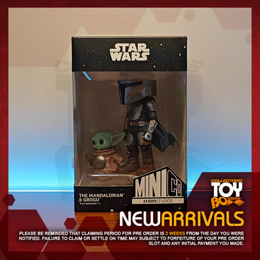 Iron Studios Mini Co Star Wars The Mandalorian and Grogu
